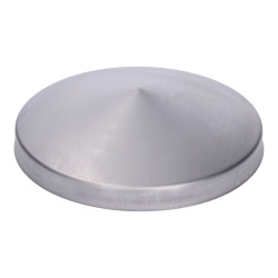 Strieška plechová, ø100mm, 0,8mm guľatá Strieška plechová, ø100mm, 0,8mm guľatá